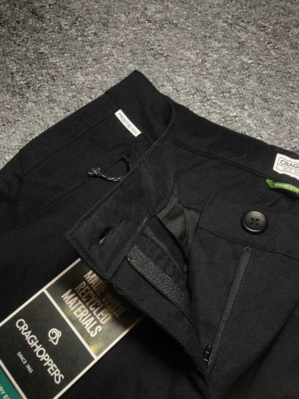 Жіночі трекінгові капрі шорти CRAGHOPPERS Kiwi Pro Black 36 - S - НОВІ
