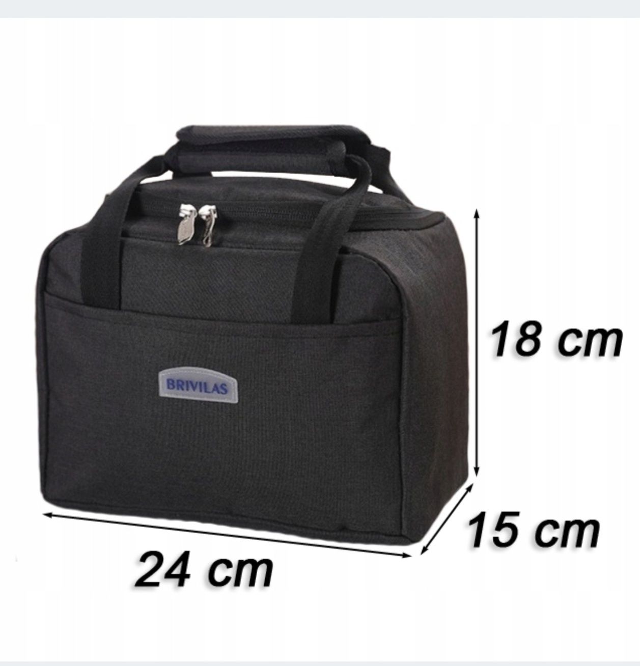 Lunch box termiczny torba termiczna Brivilas B396
