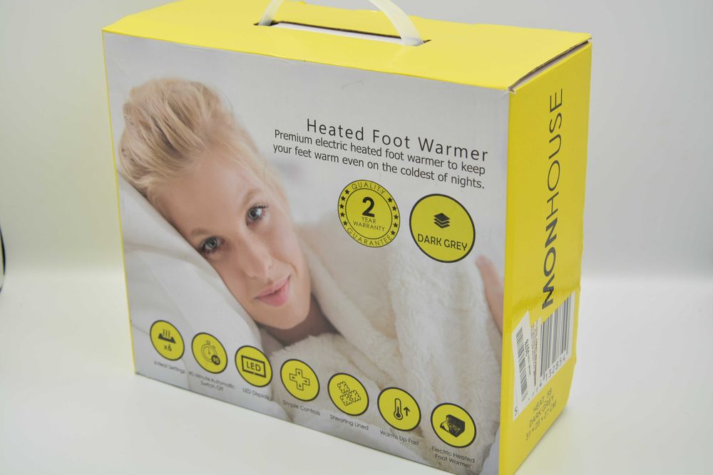 Ogrzewacz stóp elektryczny MonHouse ciepły