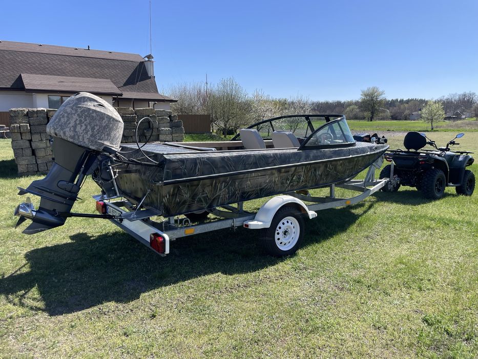 Продам човен КАЗАНКА 5М з двигуном YAMAHA 50 4T