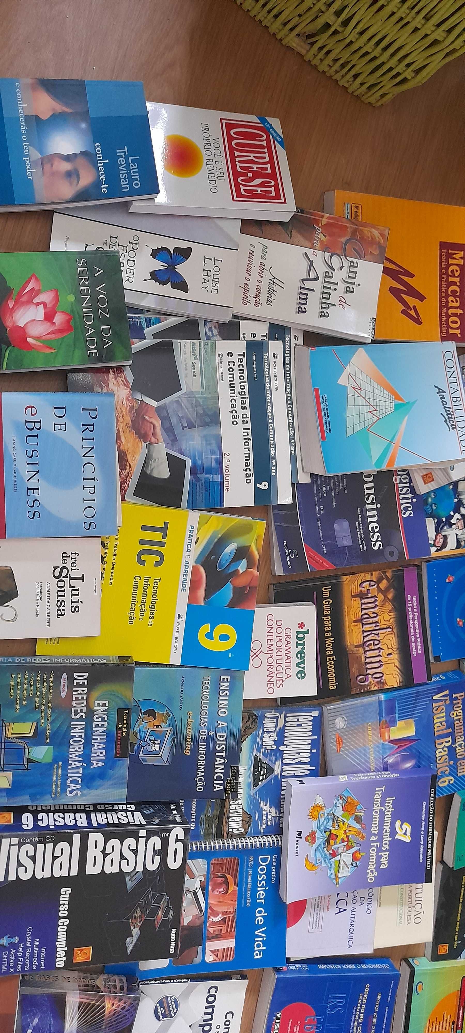 Livros  a menos de 1€ cada