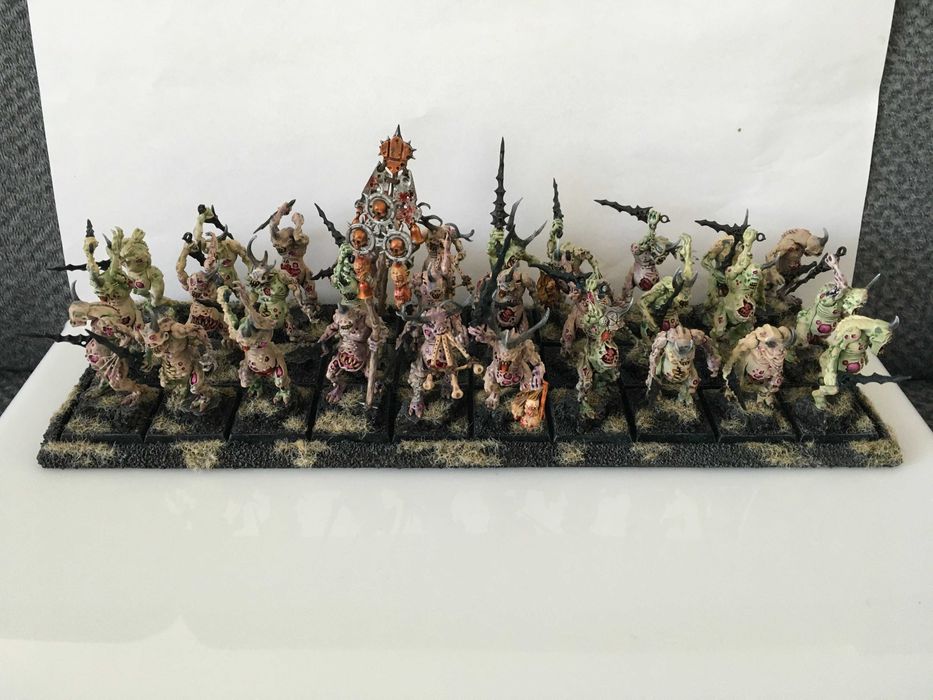 Plaguebearers of Nurgle Deamons (Warhammer)