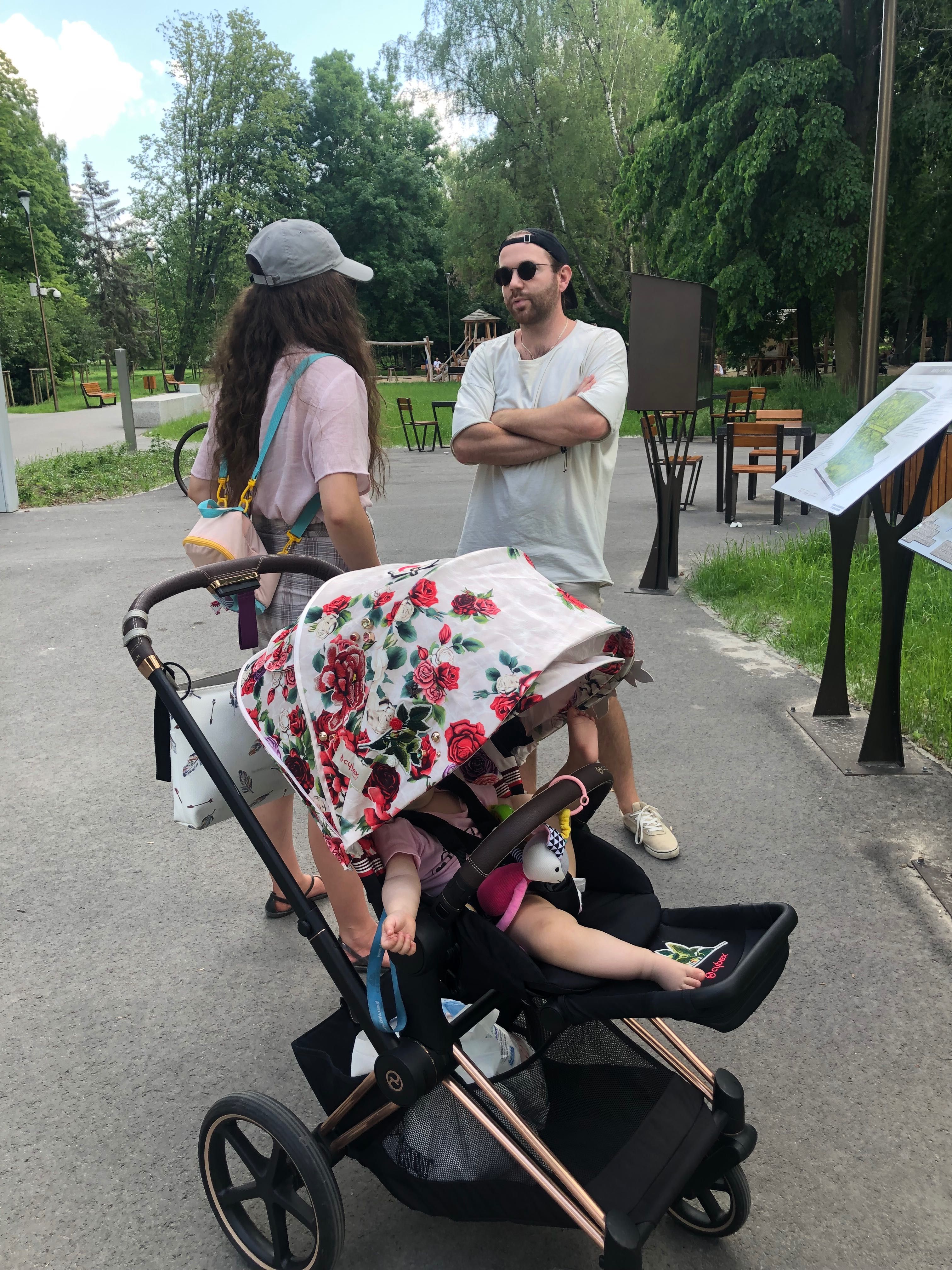 Wózek cybex Priam + spacerówka cybex róże spring blossom