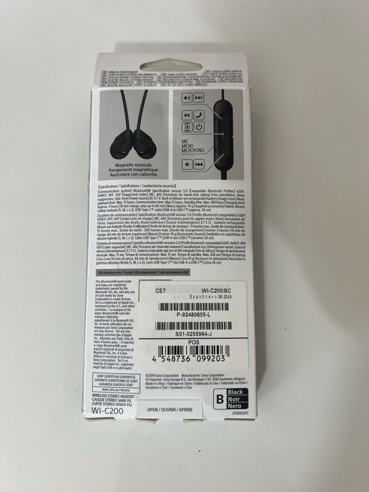 Fones bluetooth SONY pouco usados