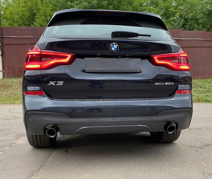 Насадки выхлоп BMW G01 G02 X3 X4