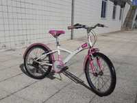Bicicleta de criança roda 20 menina