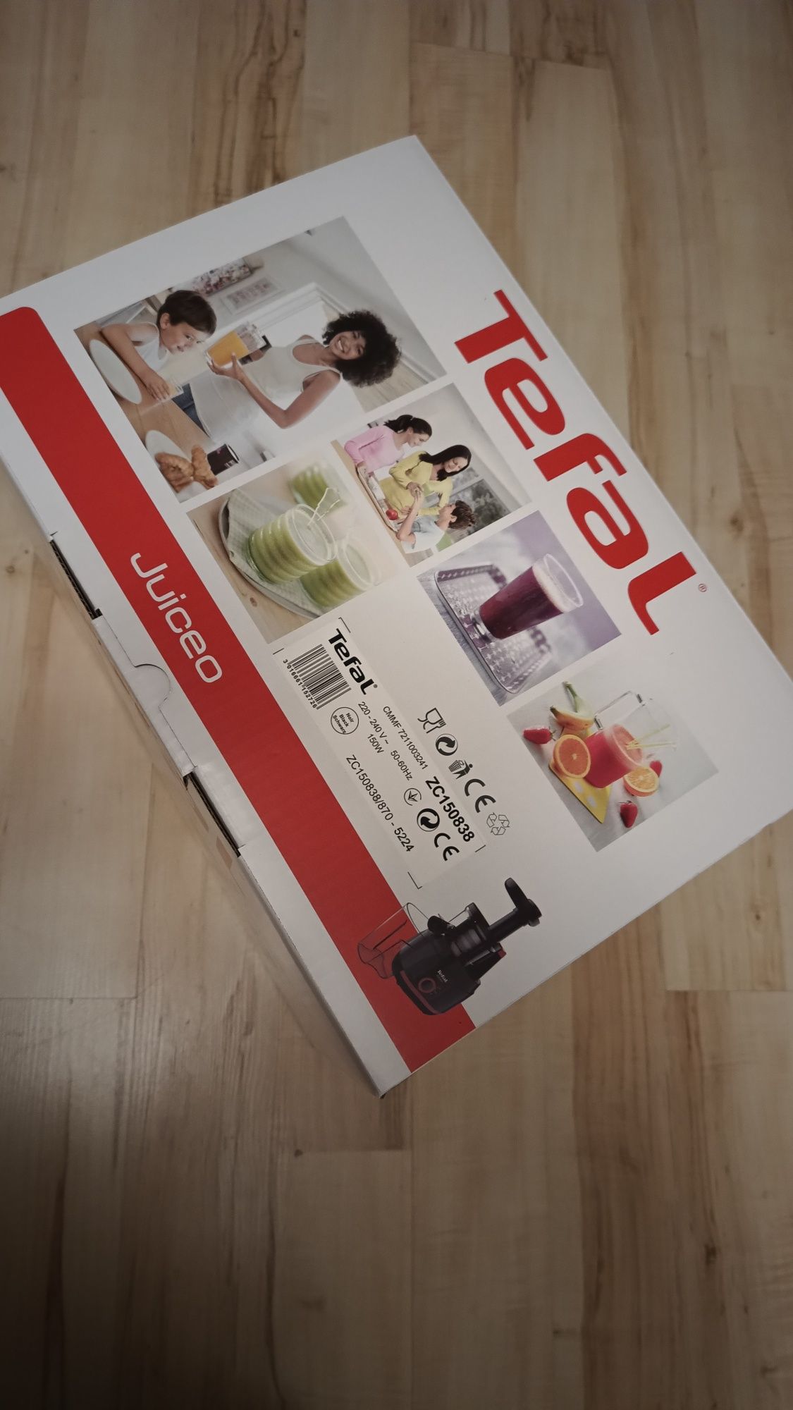 Sokowirówka wolnoobrotowa Tefal Juiceo ZC150838