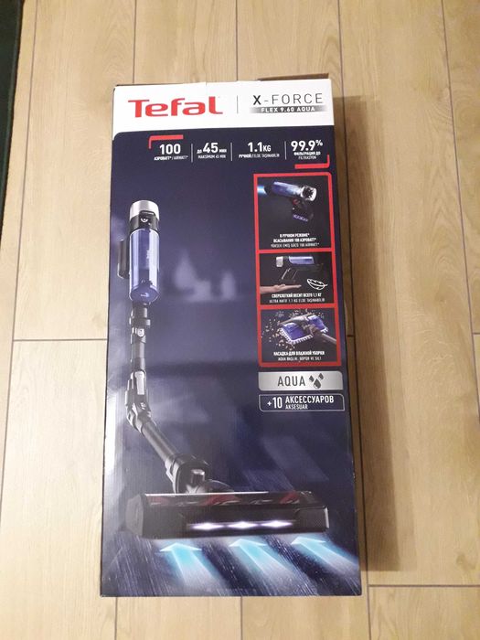 Odkurzacz Tefal  X-FORCE FLEX 9.60 AQUA TY20C7 na gwarancji