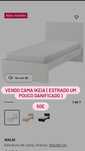 Cama ikeia semi nova