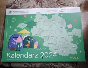 Kalendarz 2024 odpadów komunalnych