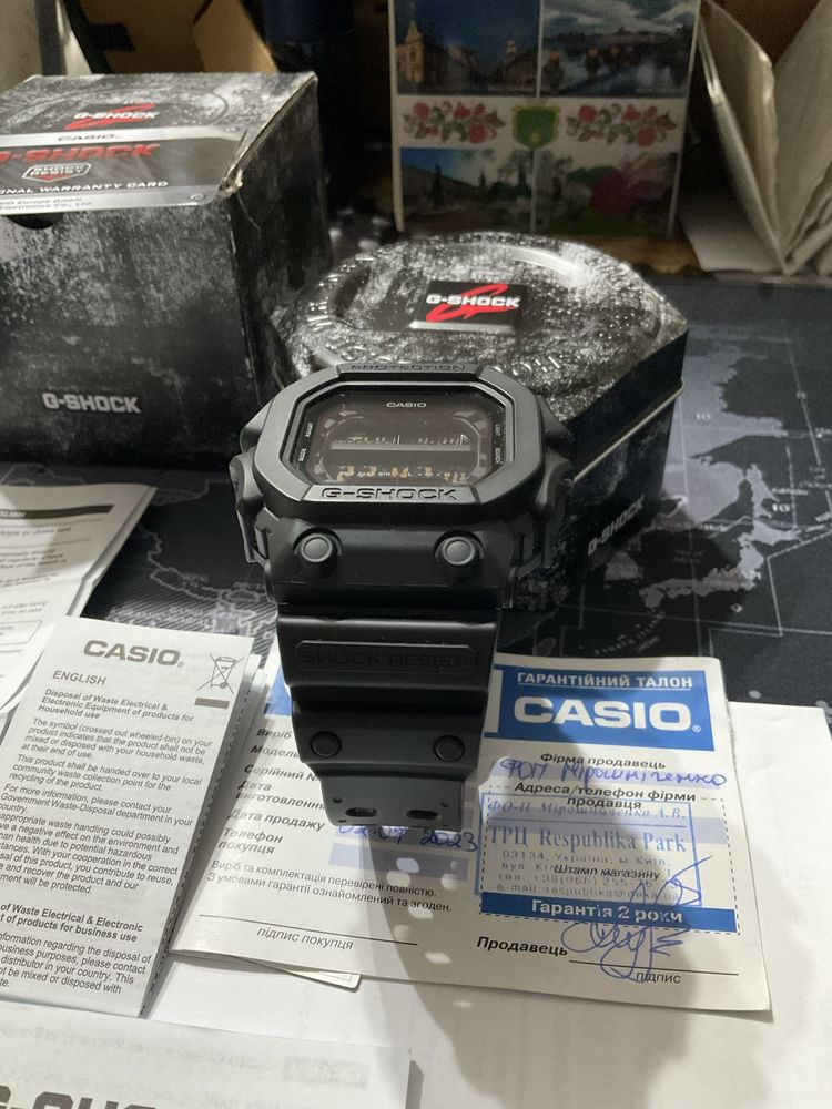 Casio g shock gx 56 solar + подарунок
