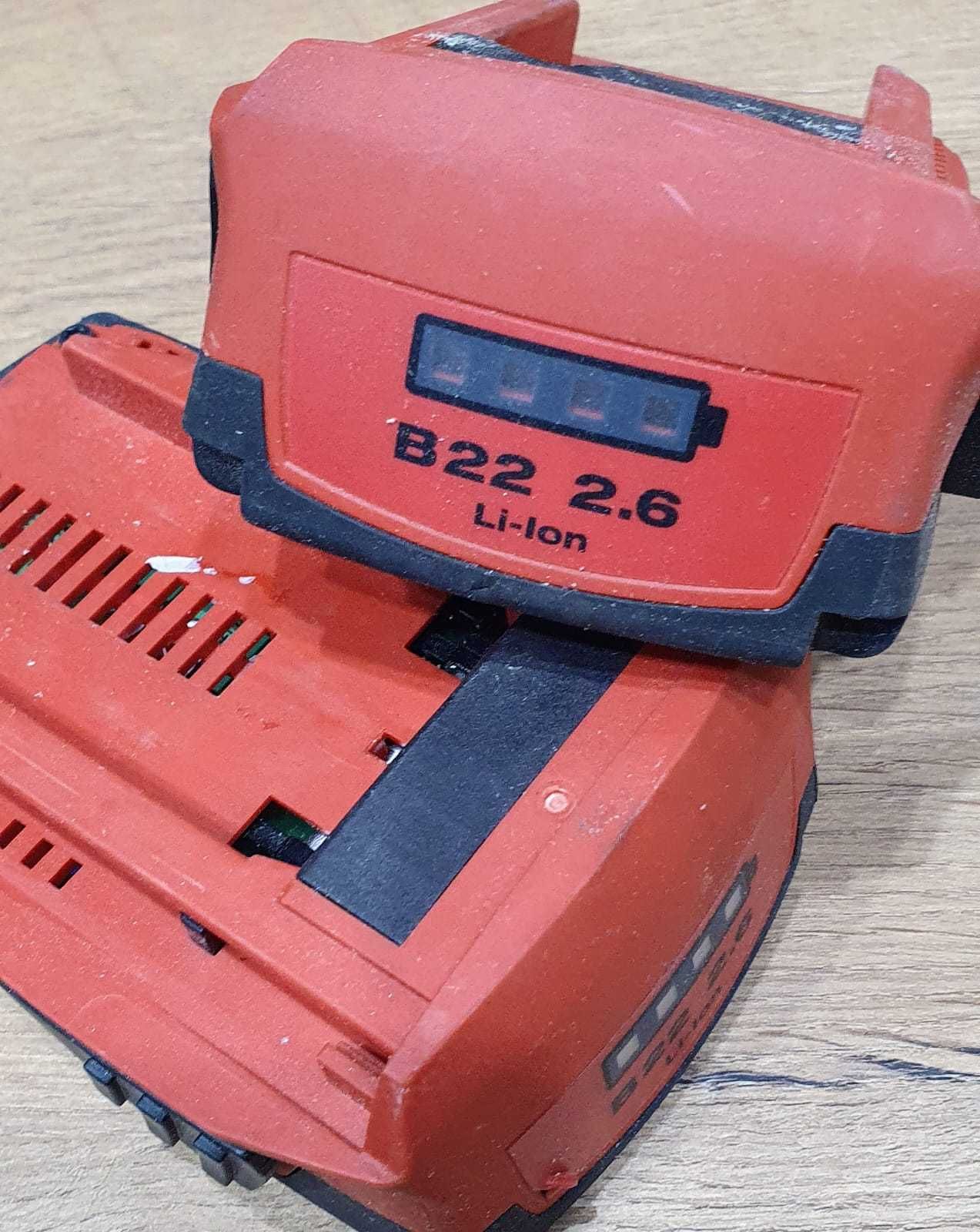 Akumulator bateria CPC LI-ION Hilti B22 2.6AH SD5000 SF4 AG125 TE4