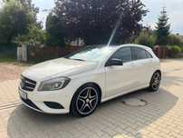 Mercedes-Benz Klasa A Krajowy,1wŁ,2.0 136KM Diesel 4x4 Automat AMG Led Panorama Harman Kardo
