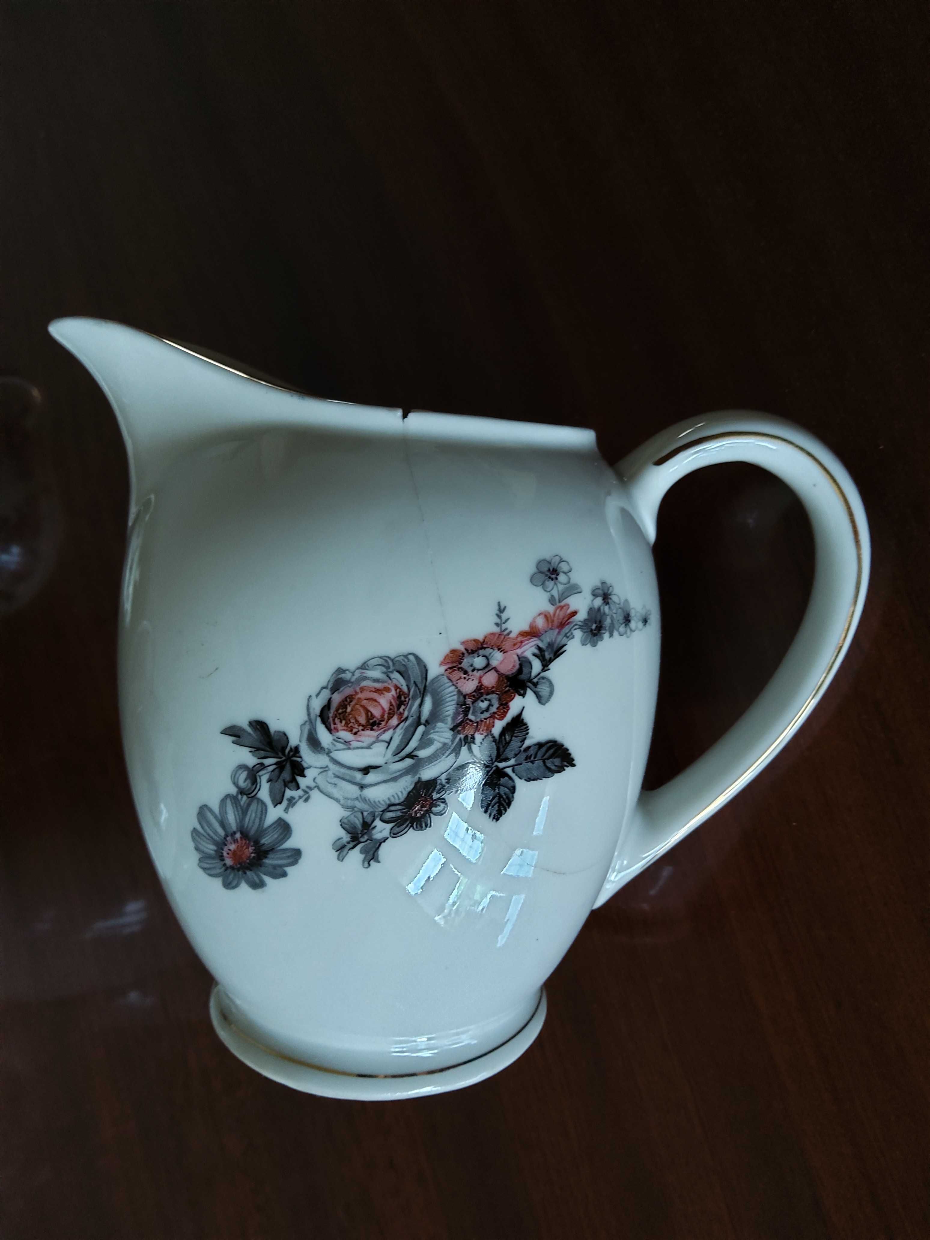 Stara porcelana Koenigszelt lata 1945 - 1954 unikalny wzór