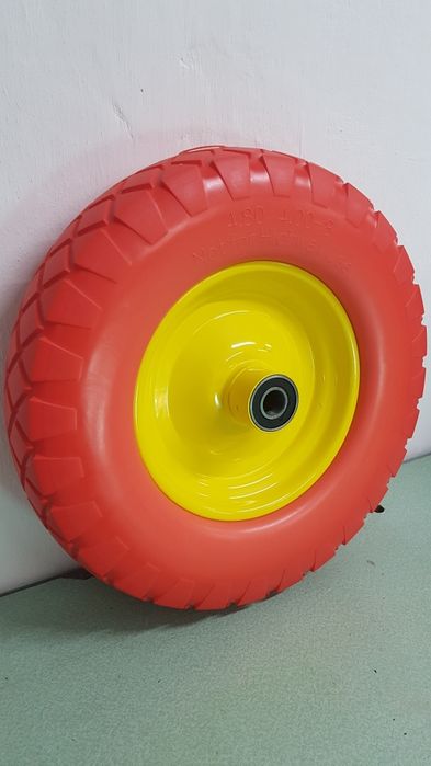 Колесо безкамерне 3,5х8 для тачки з віссю