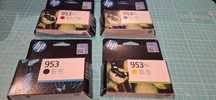 Pack 4 tinteiros 953 HP ( 3 XL e 1 normal ) originais e selados