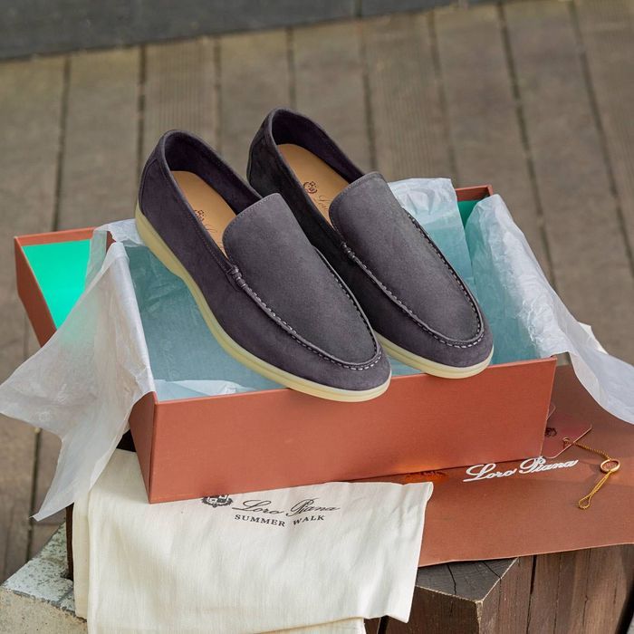 Loro Piana‼️ лоферы мокасины туфли замш лето качество мужские женские