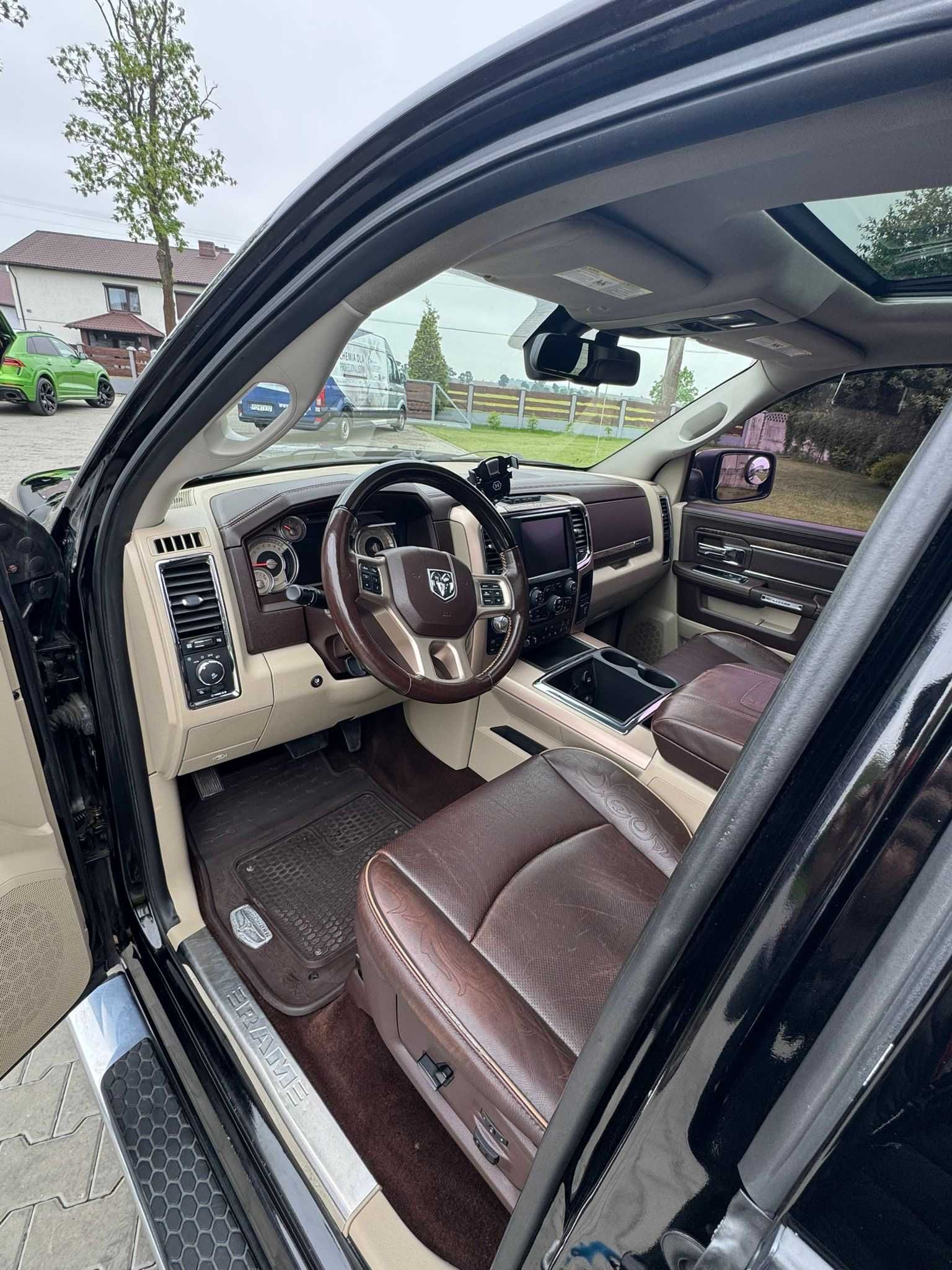 Dodge RAM RAM 1500 LPG Bezwypadkowy Kanada Longhorn Zadbany Wydechy
