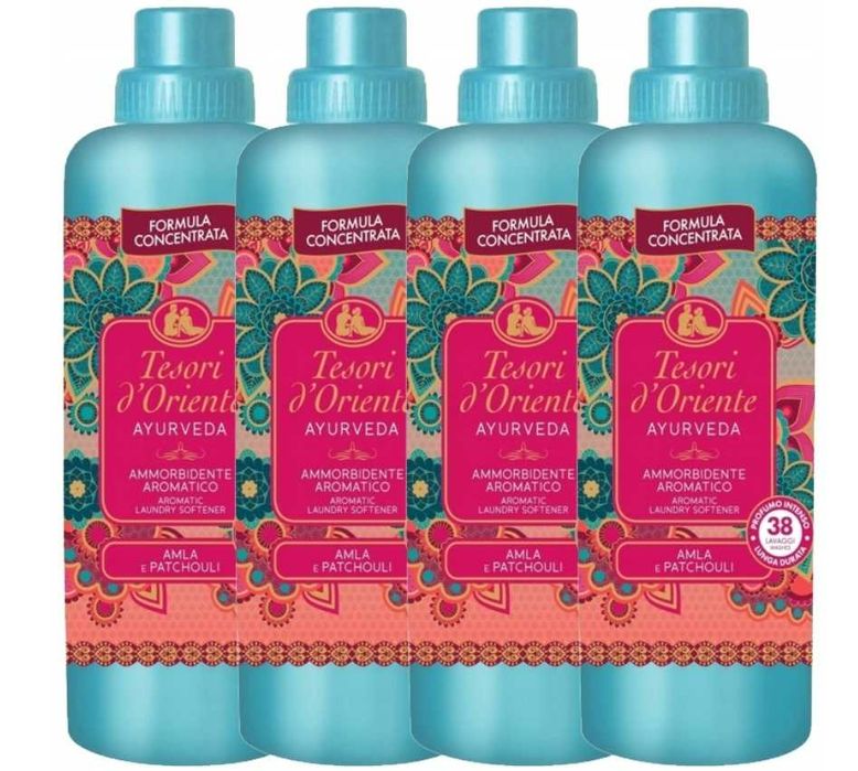 Tesori d'Oriente 38pr płyn płukania AYURVEDA 760ml x 4