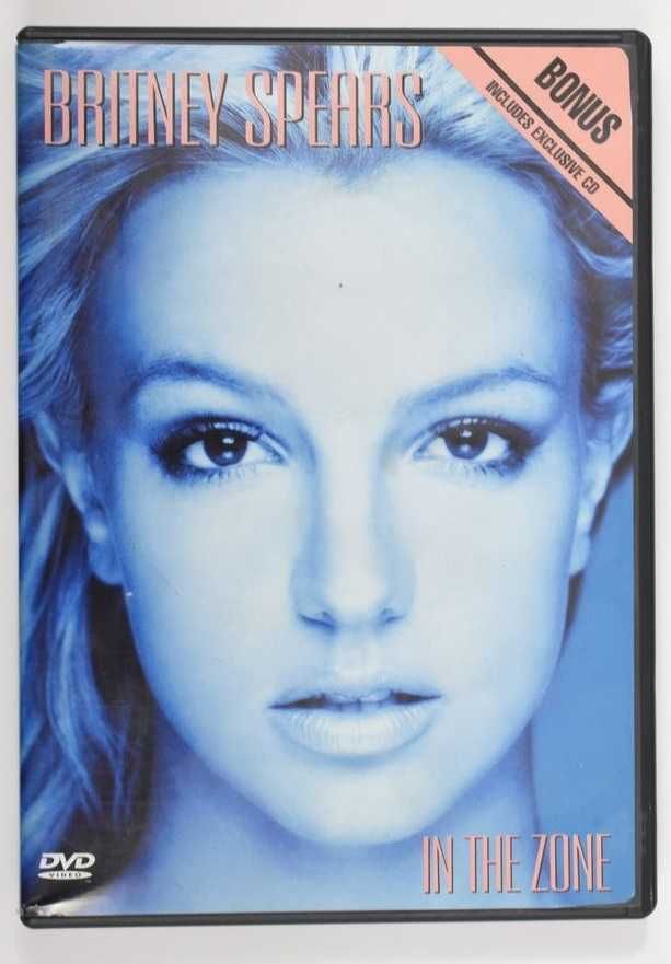 Britney Spears - In The Zone dvd+cd bonus- portes ctt gratis