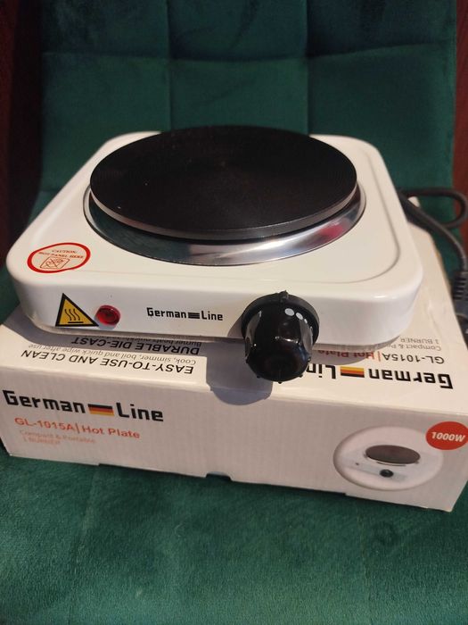 German Line Elektryczna kuchenka 1 palnik 1000 W