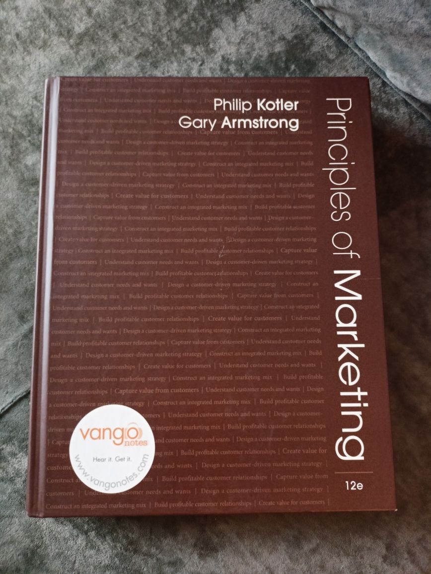 Principles of Marketing P.Kotler,  G.Amstrong