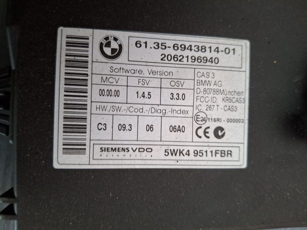 Zestaw startowy BMW 2.0d M47 163Km E60 E61