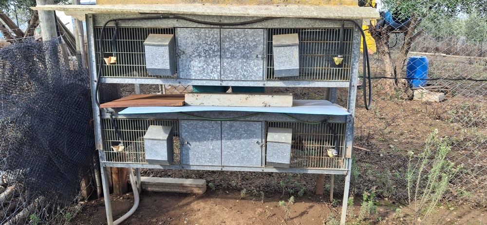 Vendo Jaula Metálica de Criação (Perdizes, Codornizes, Coelhos)