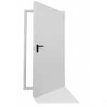 Drzwi Stalowe Techniczne Uniwersalne Metalowe Malowane rozmiar 100 cm