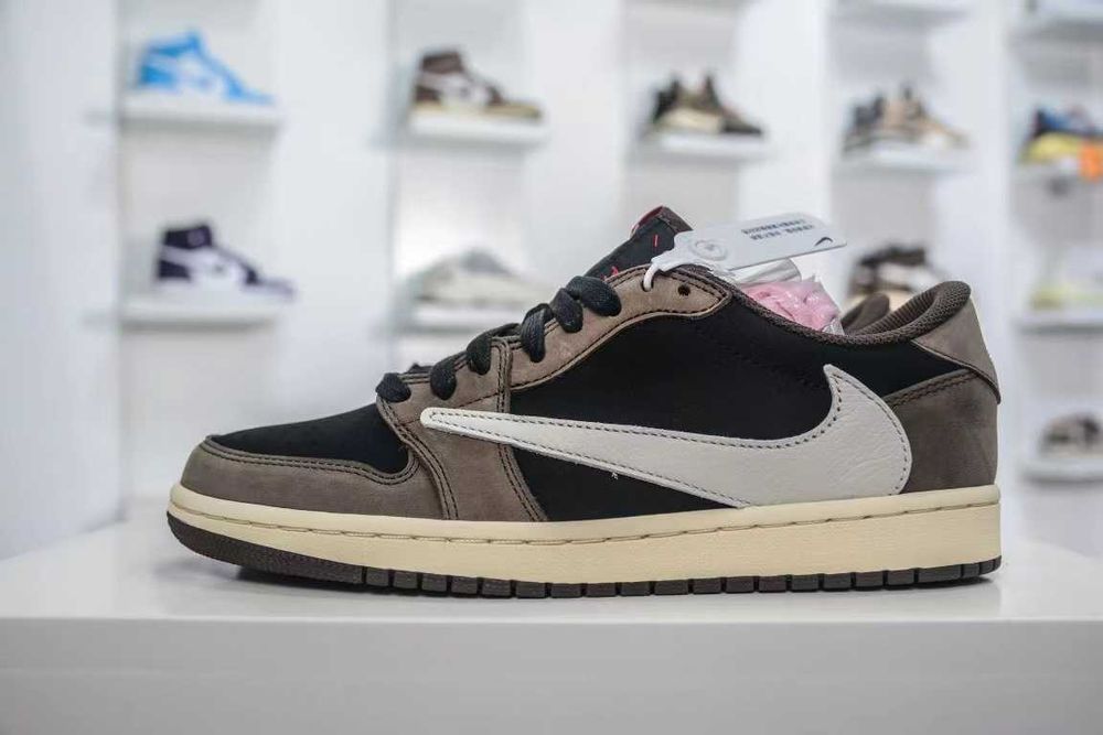 Travis Scott x Air Jordan 1 Low AJ1 Low Top Prime Asia