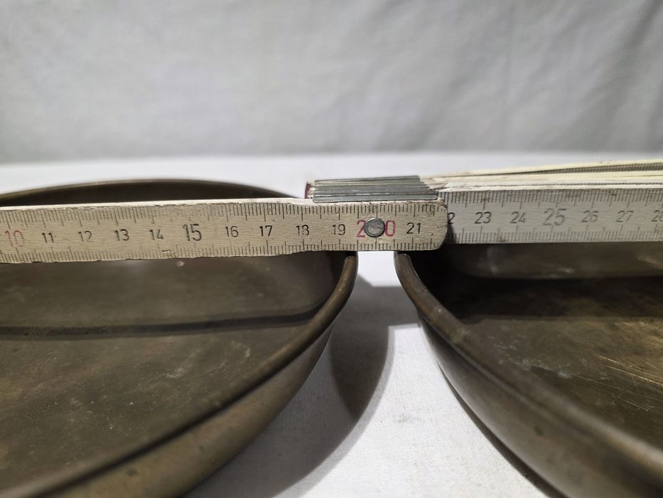 Szalki mosiężne do wagi 5kg Hersz Kolbe