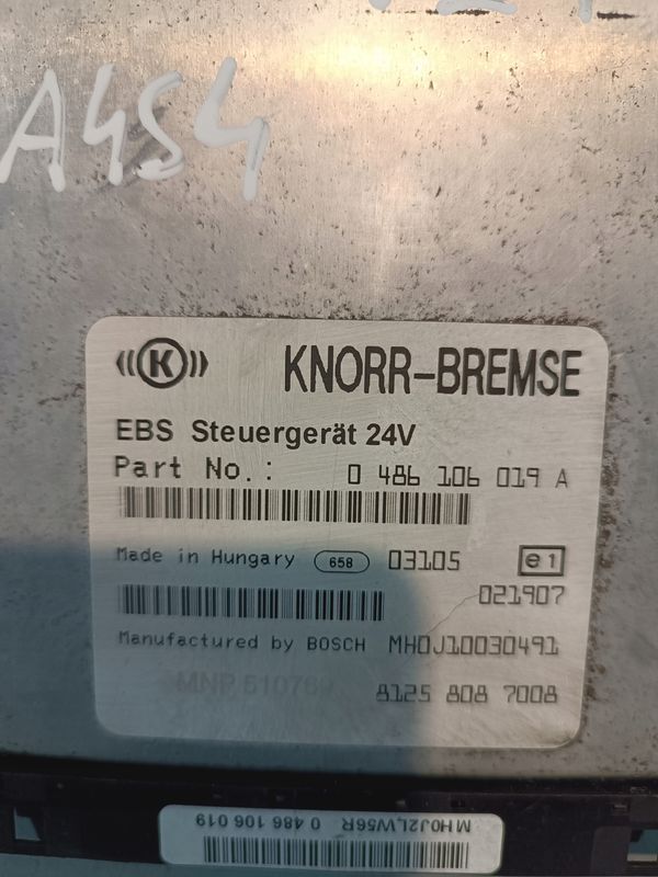Sterownik Moduł Man Knorr-Bremse a