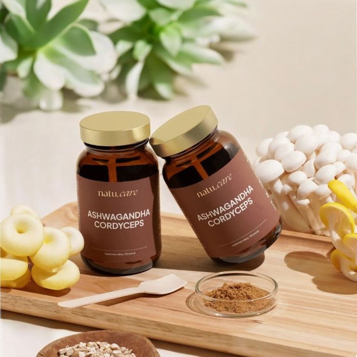 Гриби Adaptogens: Ashwagandha & Cordyceps