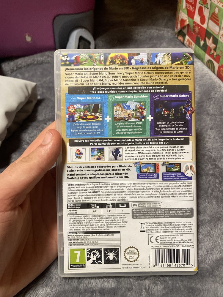 Jogo Super Mario 3D Nitendo Switch