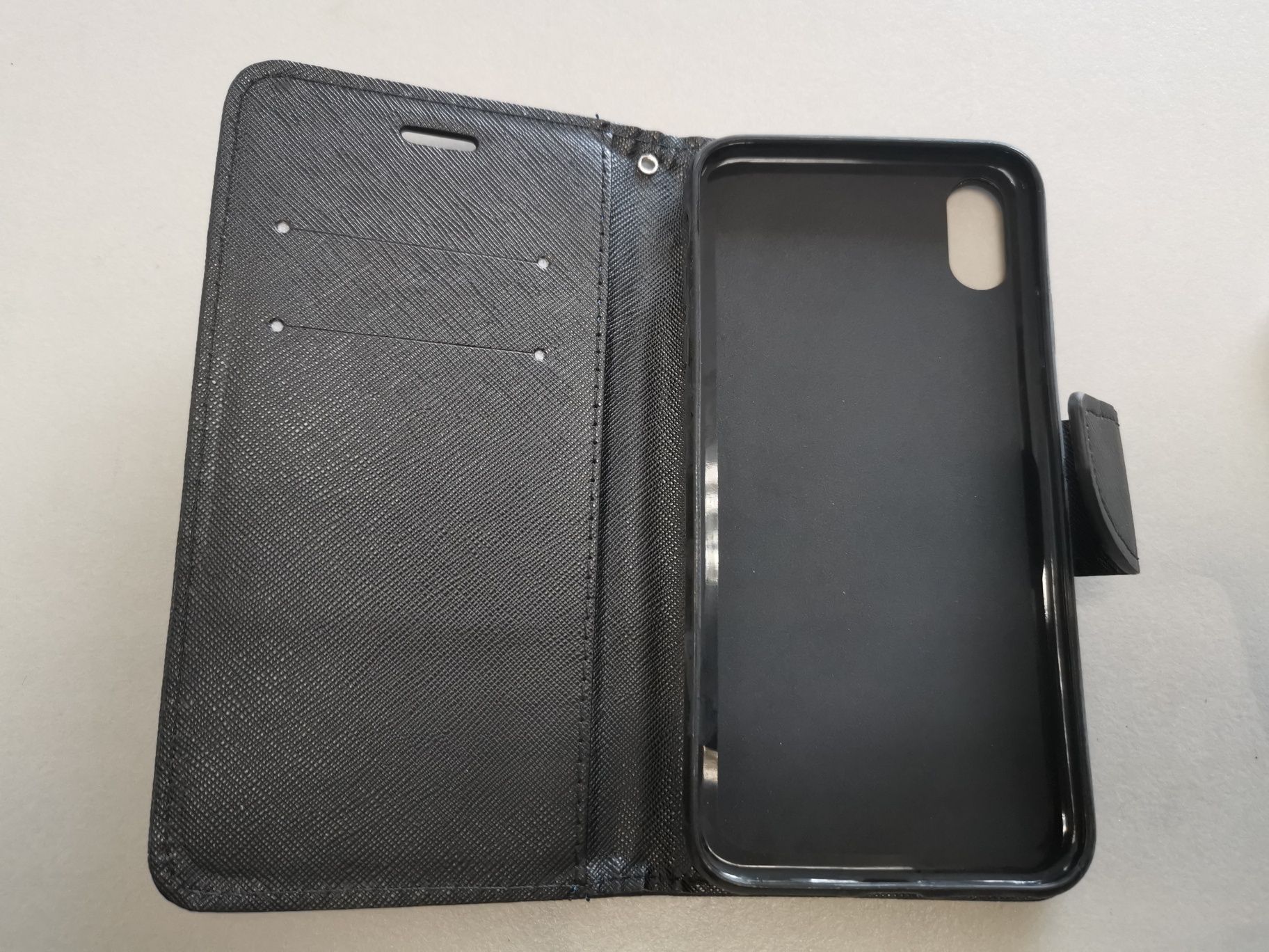 Komplet 2 sztuk etui pokrowiec futerał case do iPhone XS Max