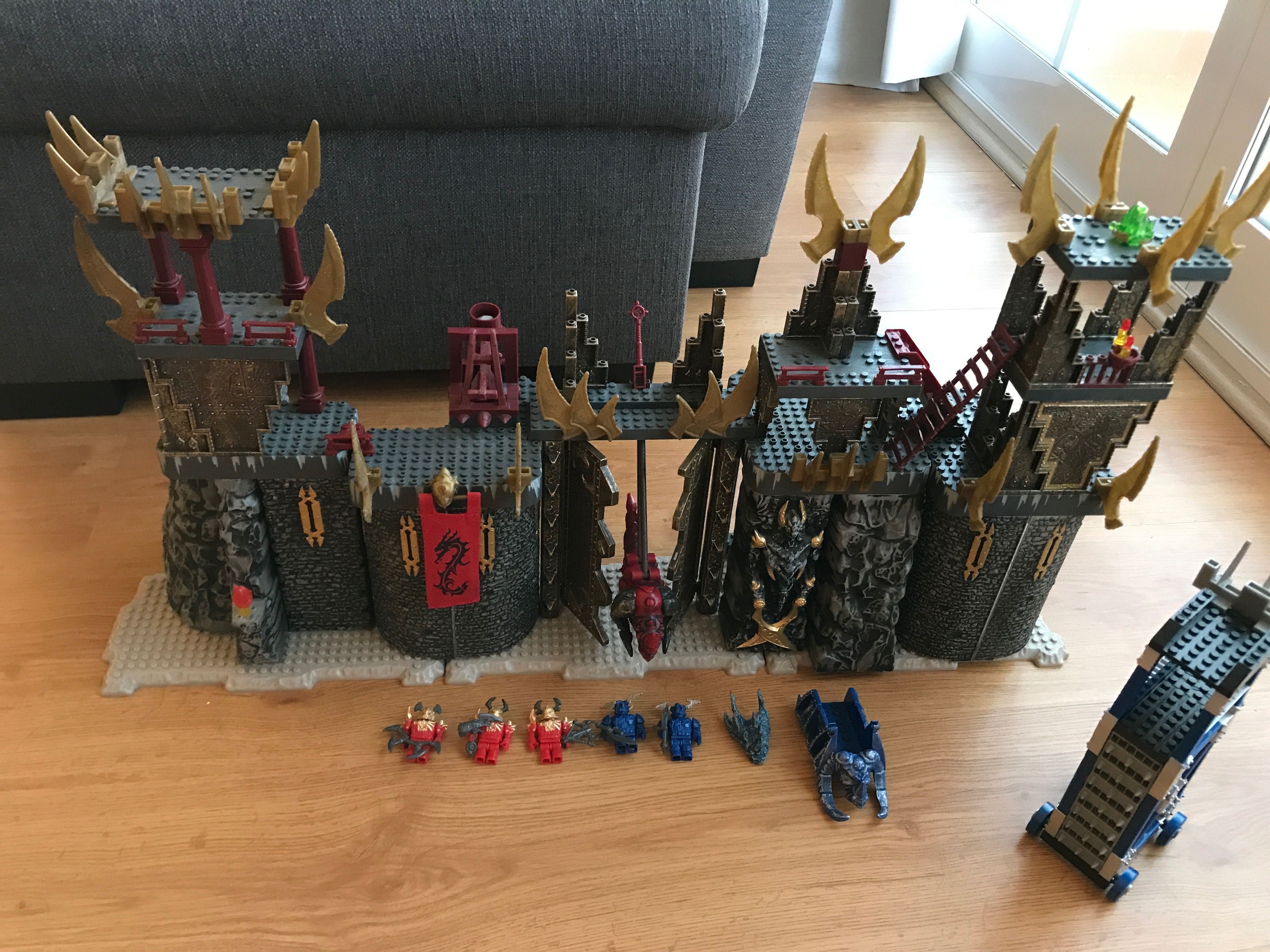 Mega Bloks Dragons Metal Ages Dragon Ramparts 9514