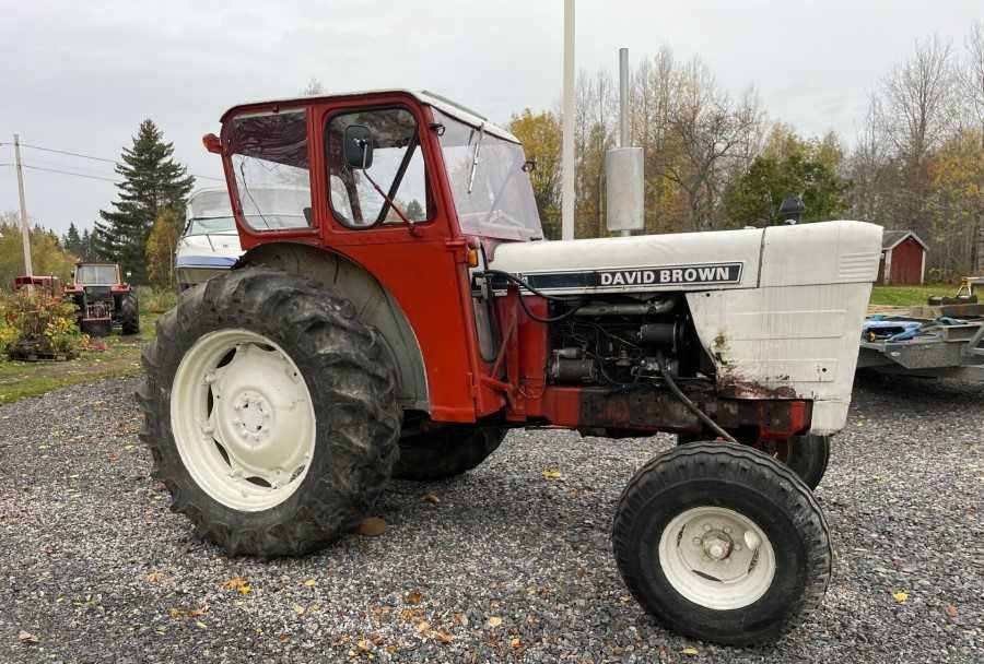 traktor David Brown 1200  na części pompa paliwa dokumenty i inne