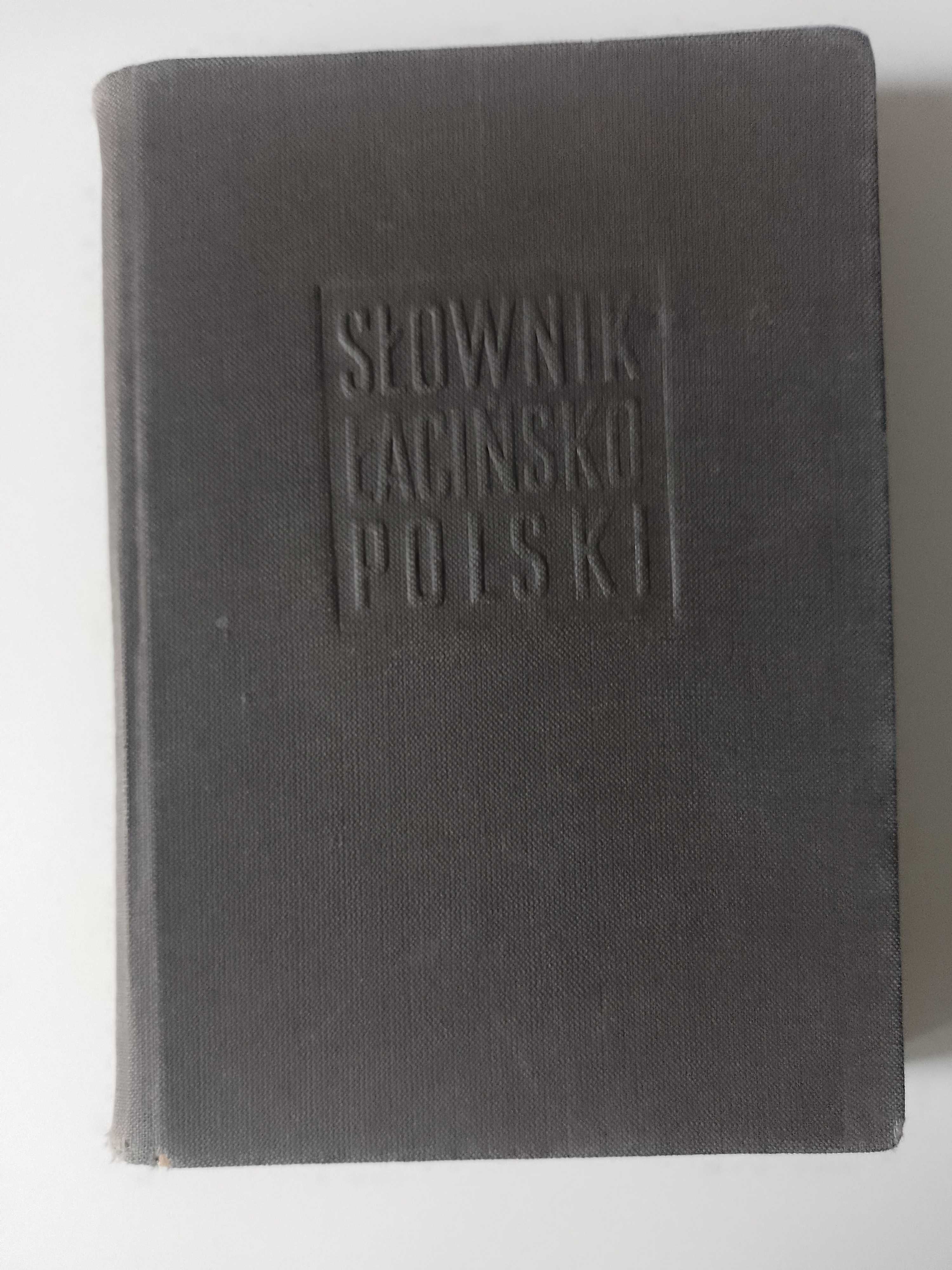 Słownik Łacińsko Polski rok wydania 1956