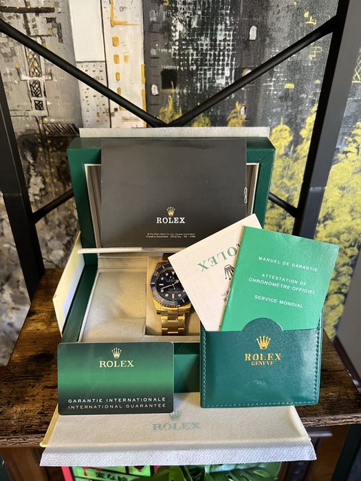 Rolex Submariner DateJust Full Gold/Blue