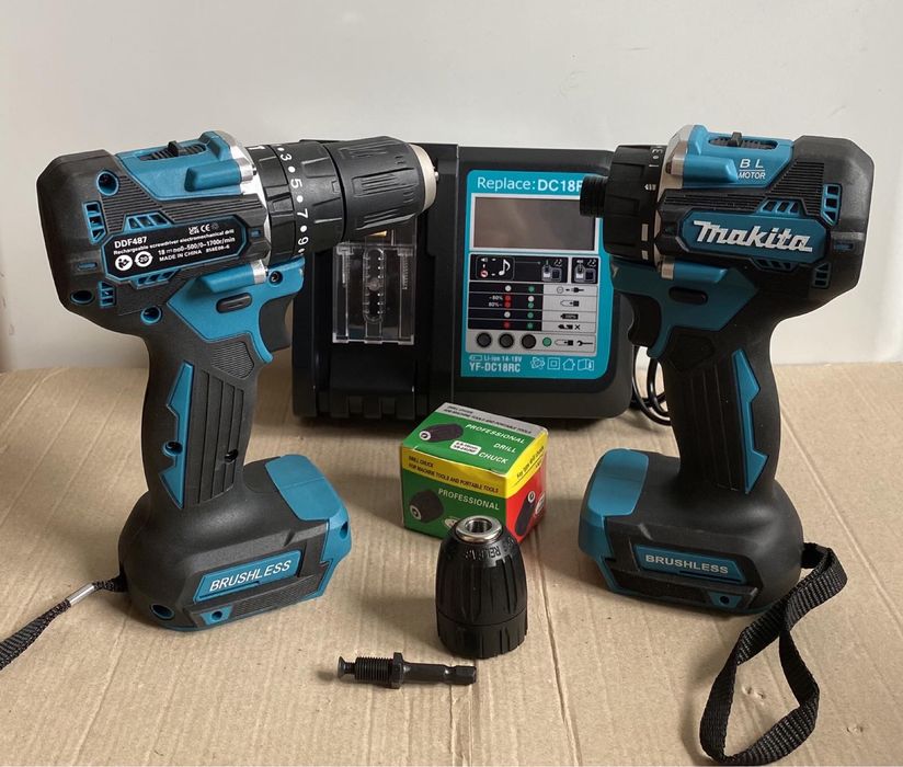 MAKITA DTD 173 DTW 700 Импакт гайковерт шуруповерт аккумулятор зарядка