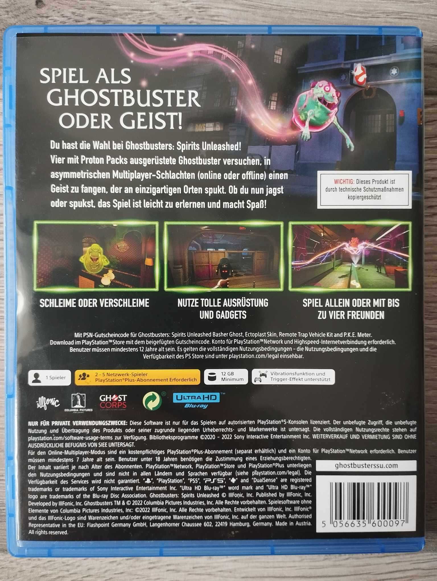 Gra Ghostbusters Spirits Unleashed PS5 Playstation