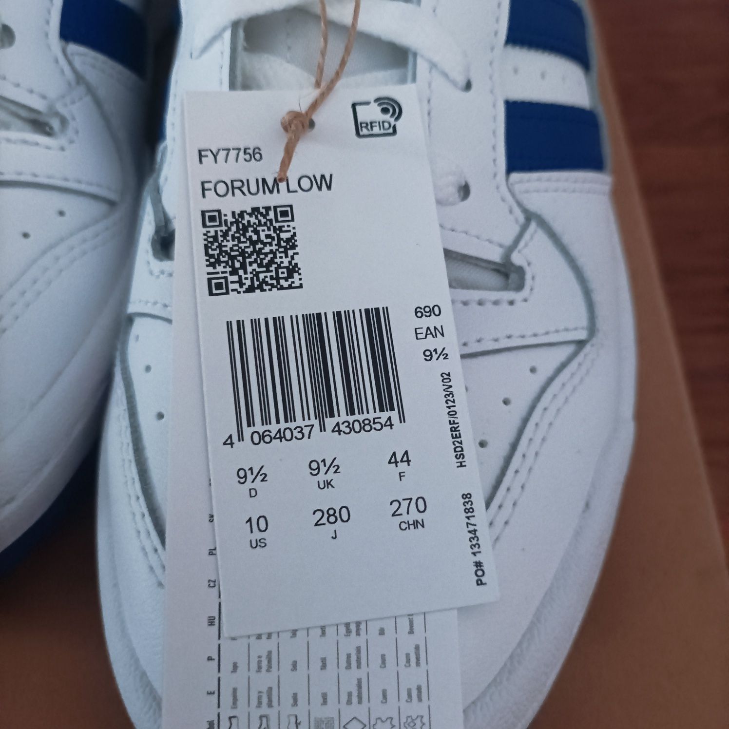 Buty męskie adidas forum low 44