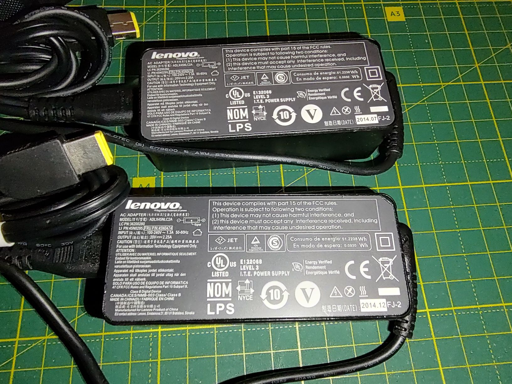 Оригінальний блок живлення Lenovo USB Pin 20V 45W (51W) + кабель