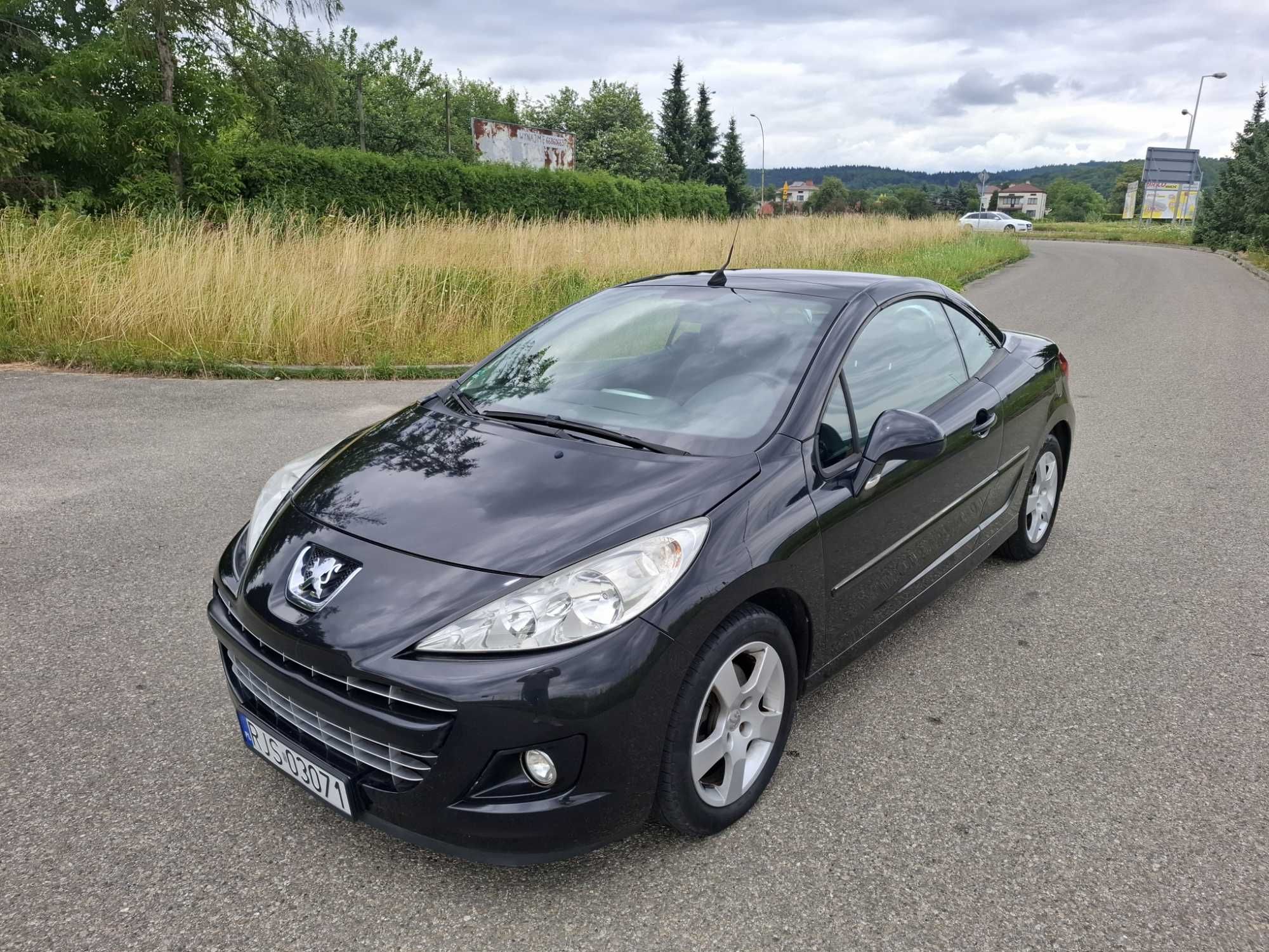 Peugeot 207CC Lift 1.6 Benzyna 2010r Cabrio Klima Alu