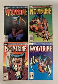 Wolverine - mini seria z 1982 #1 - 4 oryginalne komiksy USA