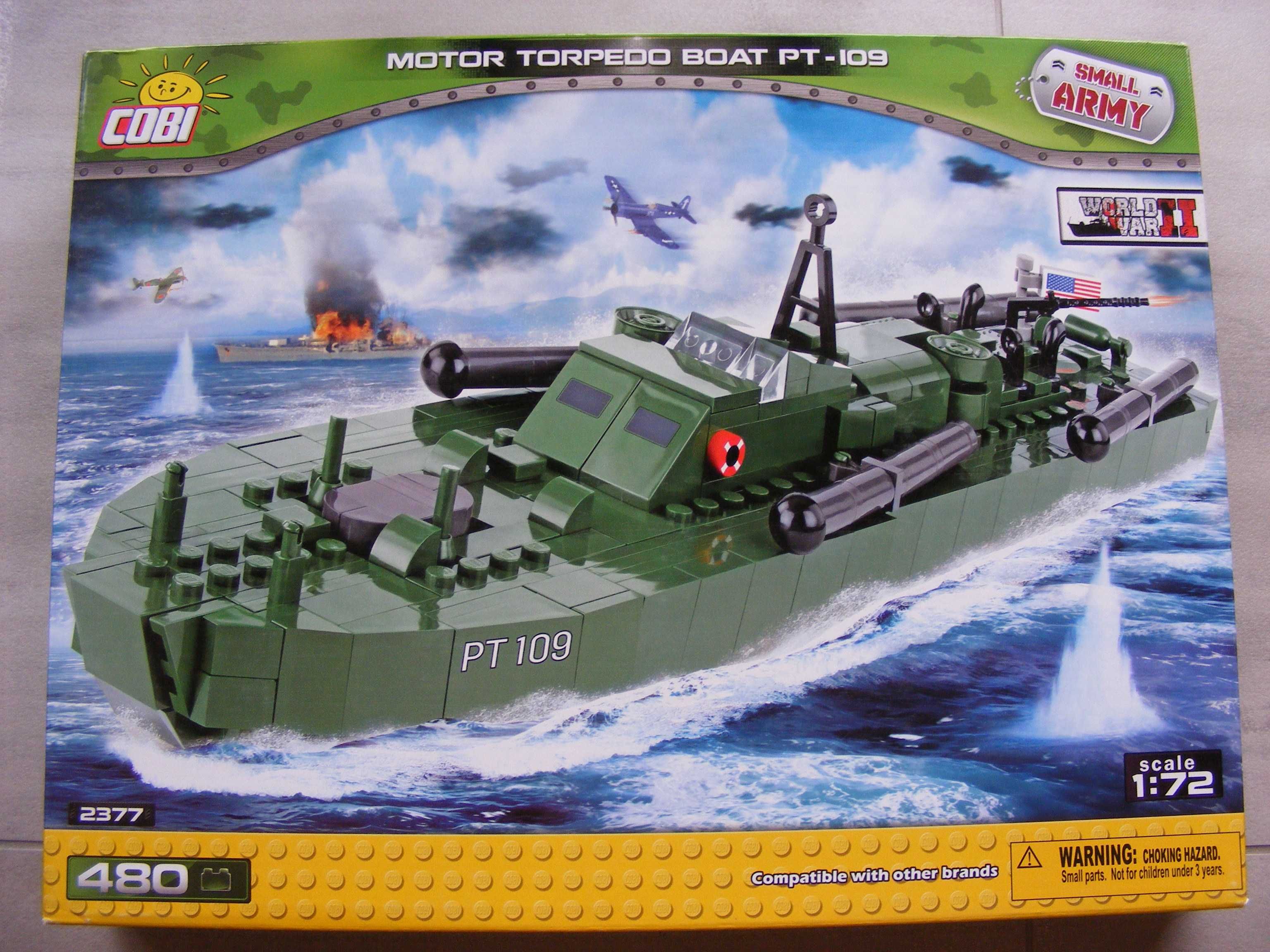 Klocki COBI 2377 Mała Armia Motor Torpedo Boat PT-109