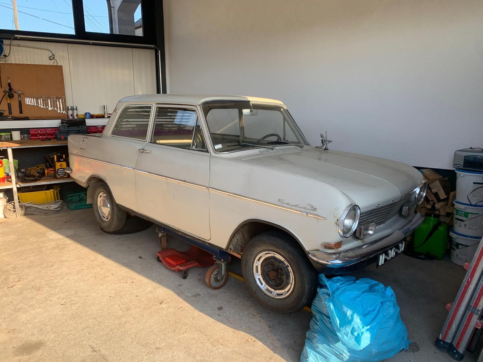 Carro para restauro