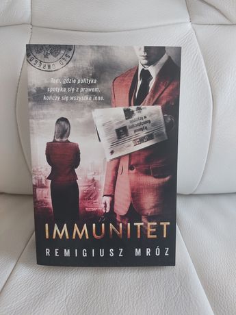 Książka "Immunitet" Remigiusz Mróz nowa
