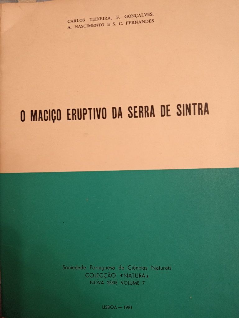 O maciço eruptivo da serra de Sintra