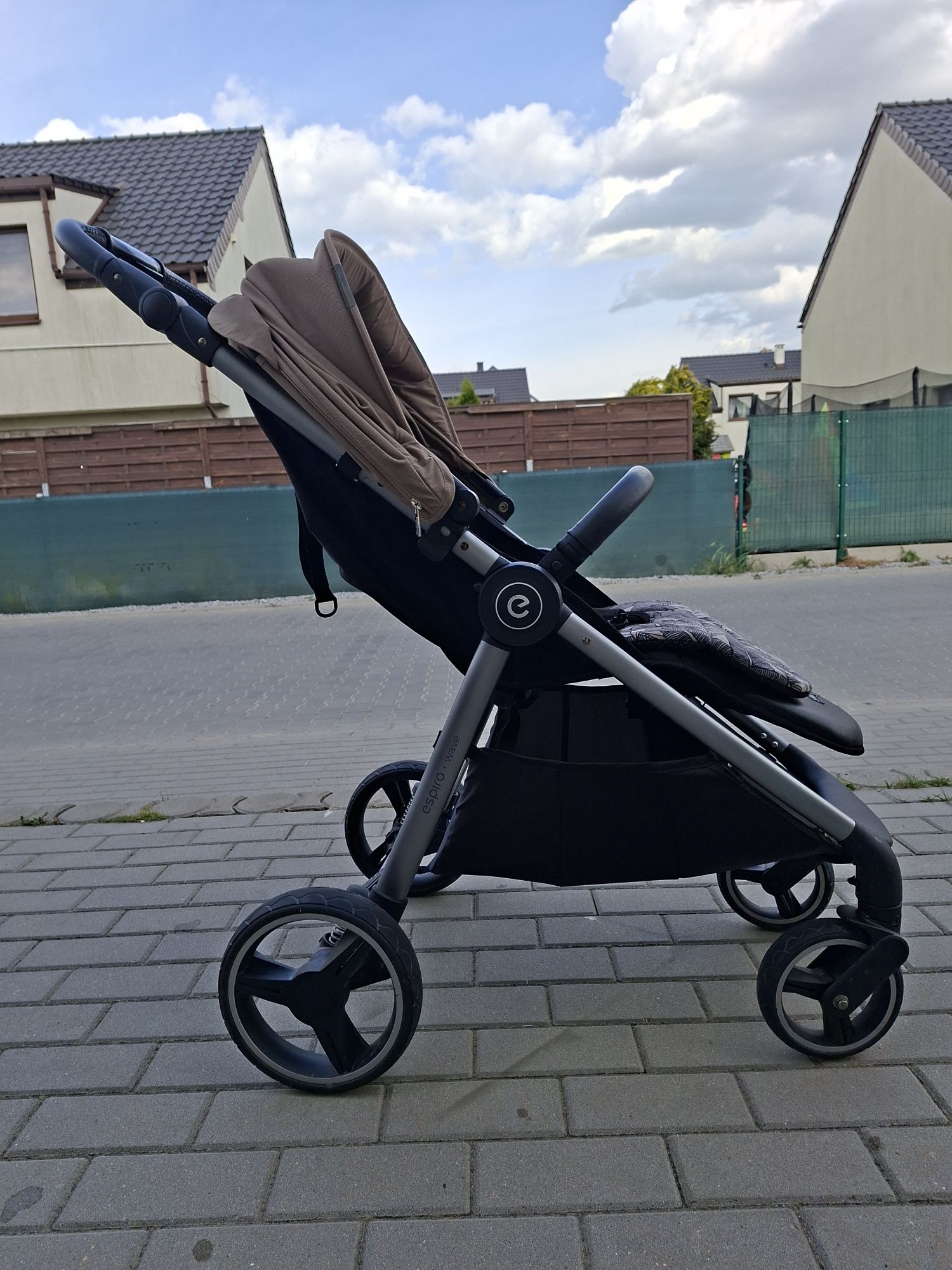 Espiro Wave 2024 Wózek Spacerowy Mokka